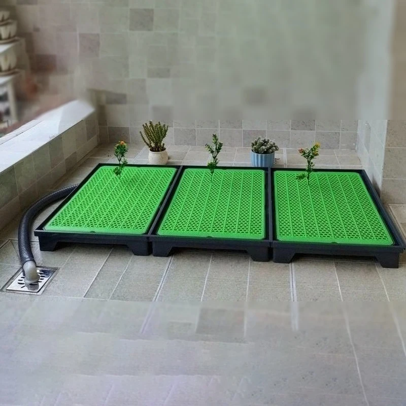 Inodoro para gatos y mascotas, inodoros autolimpiantes para perros y gatos, accesorios para cachorros y gatitos, inodoros para perros y mascotas, suministros de bandeja de arena autolimpiante - imagen 2