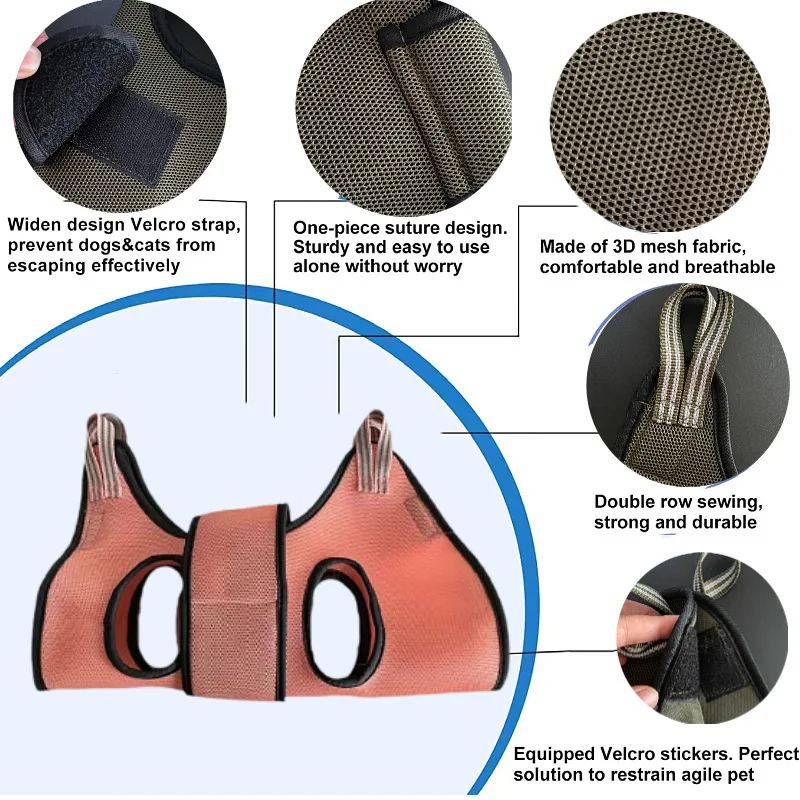 Hamaca para el cuidado de mascotas, hamaca pequeña y mediana para gatos y perros, cuidado de uñas, hamaca de malla para baño, productos de cuidado de belleza para mascotas, accesorios - imagen 2