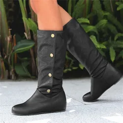 Botas de invierno para perros y gatos - moda, hebilla y remaches