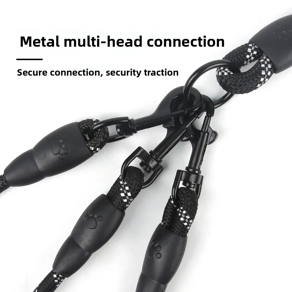 Correa para perro, cuerda multitiesta, antiexplosión y antienredos, correa para mascotas, cuerda para caminar antimordeduras y resistente al desgaste - imagen 4