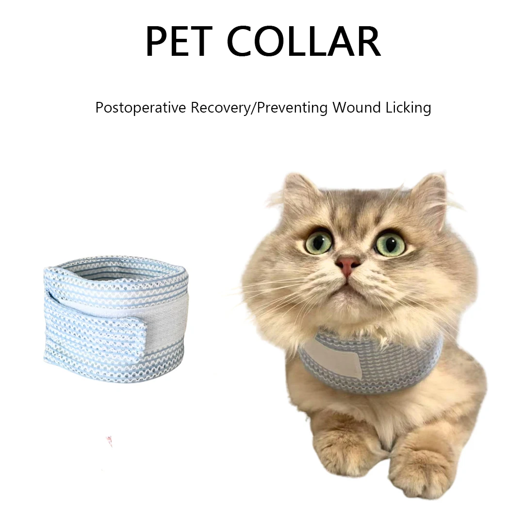 Cojín de soporte para cuello de mascota, cono protector suave para perros, gatos, heridas en la piel, lamer, prevención de arañazos, comodidad de recuperación - imagen 5