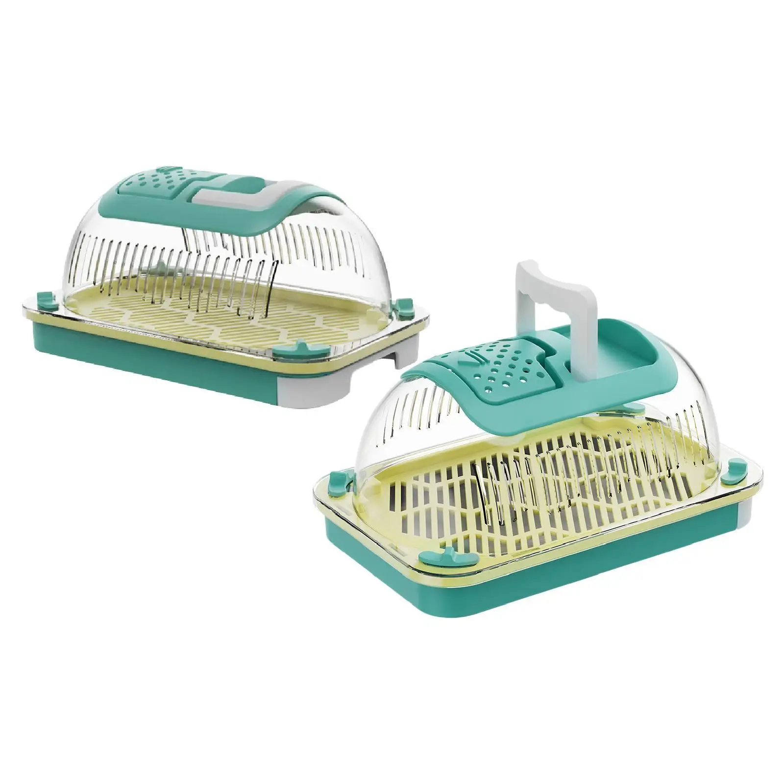 Reptile Terrarium Portable Sturdy Habitat Cage for Terrapin Tortoise