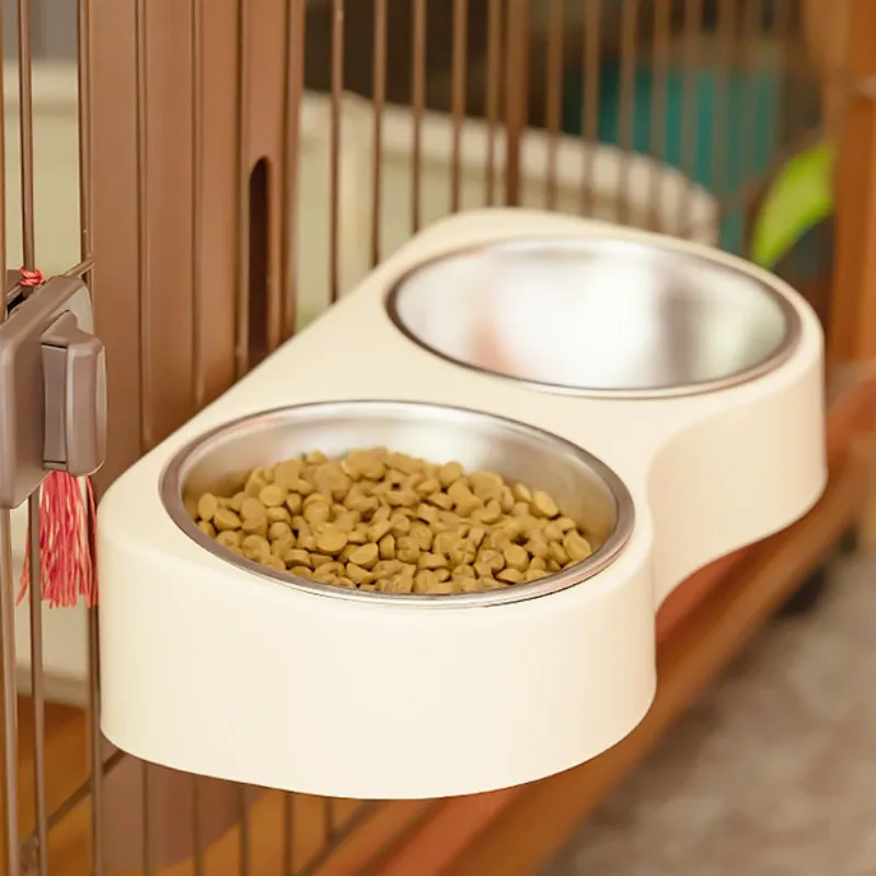 Cuenco de comida para perros, Protector de cuello, cuencos para perros, altura ajustable, cuencos dobles para alimentación de perros, cuenco de agua desmontable para gatos, alimentador para mascotas - imagen 5