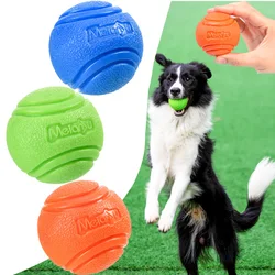Pelota de goma para perros - Juguete masticable y lanzable, duradera