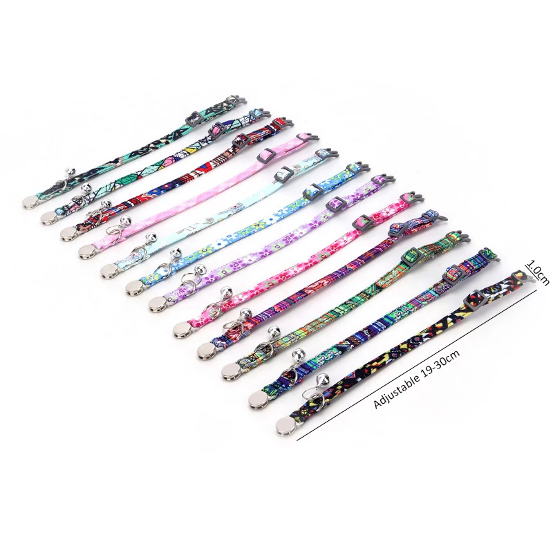 Etiqueta de identificación personalizada para Collar de gato, campana de grabado, separación de seguridad para perros pequeños, Collar ajustable para cachorros y gatitos, suministros para mascotas - imagen 5