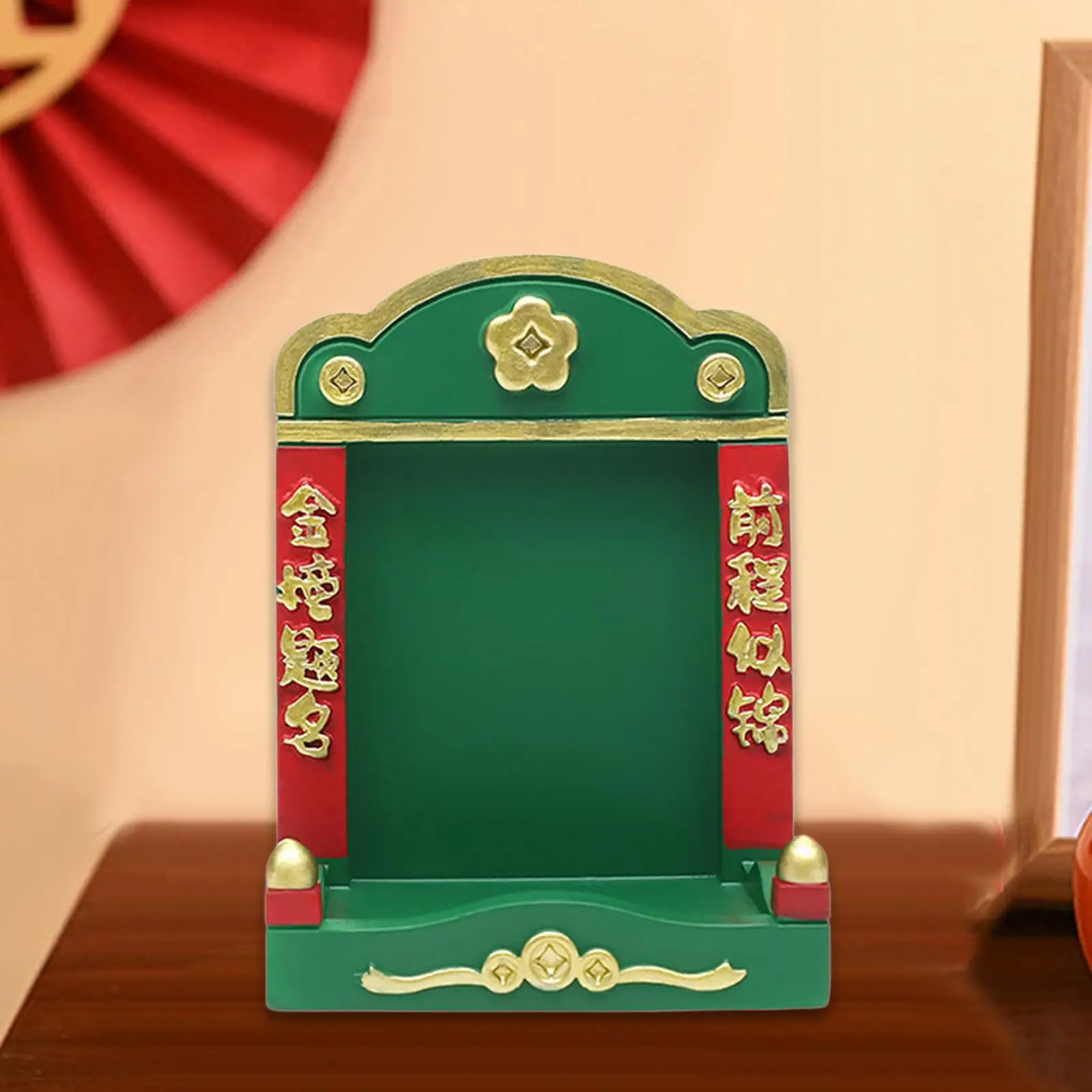 Mini Buddhist Niche New Year Gift Chinese Style Spring Festival Tabletop Decoration for Home Bedroom Desk Office Living Room Mini Buddhist Niche New Year Gift Chinese Style Spring Festival Tabletop Decoration for Home Bedroom Desk Office Living Room