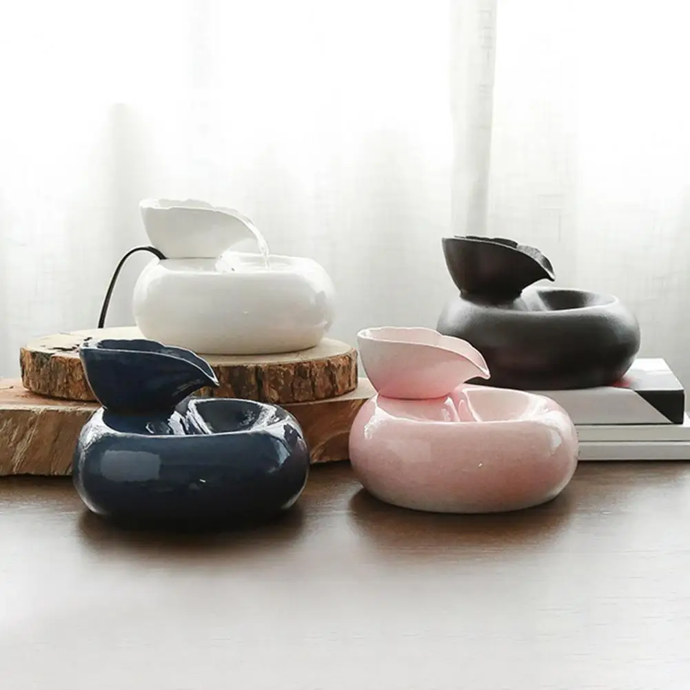 Bebedero ecológico para mascotas con enchufe, dispensador de agua eléctrico reutilizable, antideslizante - imagen 5