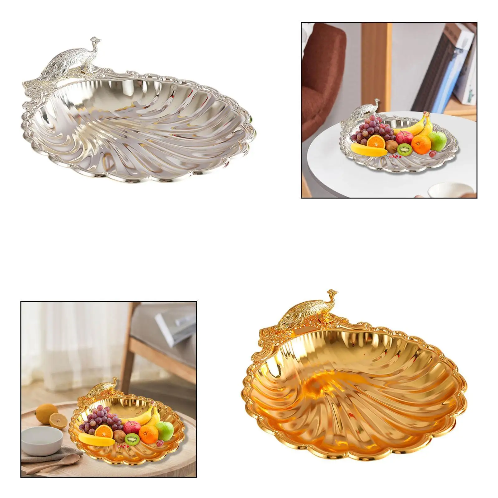 Contenedor de bandeja de frutas, organizador de almacenamiento de hierro multifuncional, regalos, soporte de verduras para el hogar, pan, artículos para el hogar, verduras