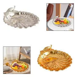 Contenedor de bandeja de frutas, organizador de almacenamiento de hierro multifuncional, regalos, soporte de verduras para el hogar, pan, artículos para el hogar, verduras