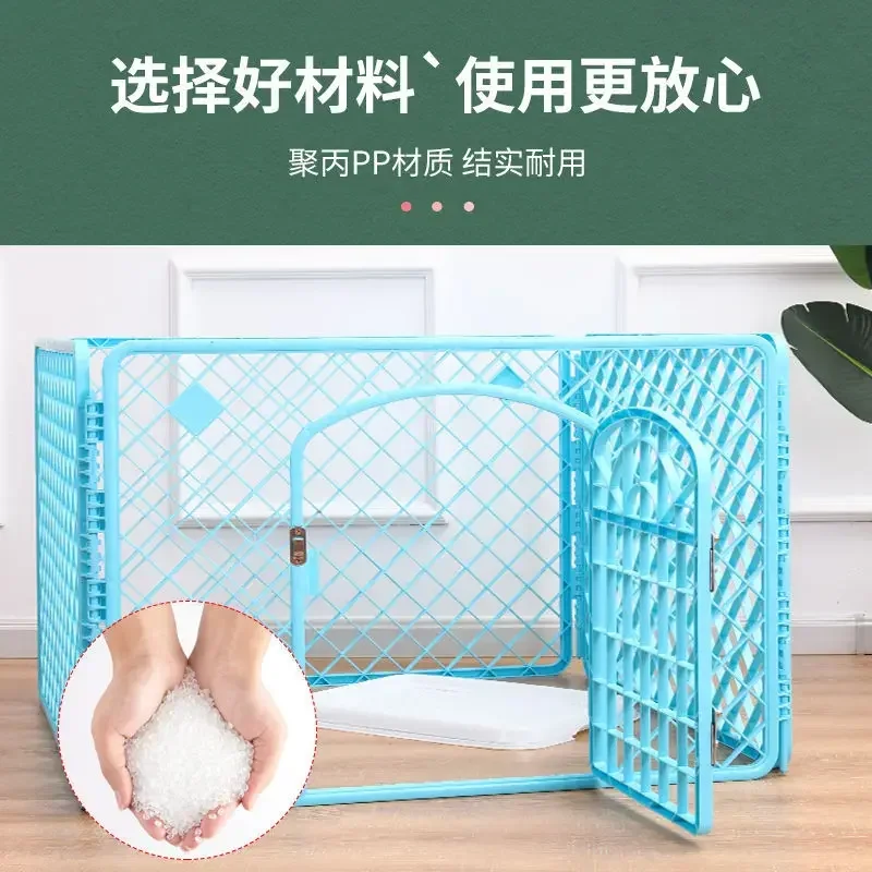 Caja para mascotas, puerta de aislamiento, jaula para perros, valla de hierro, casa para perros pequeños y medianos, valla doméstica, productos para mascotas - imagen 3