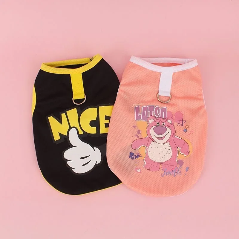 Chaleco sin mangas con hebilla para mascotas, ropa de verano para cachorros, perros pequeños, Pomerania, Pinscher, Schnauzer, gato - imagen 3