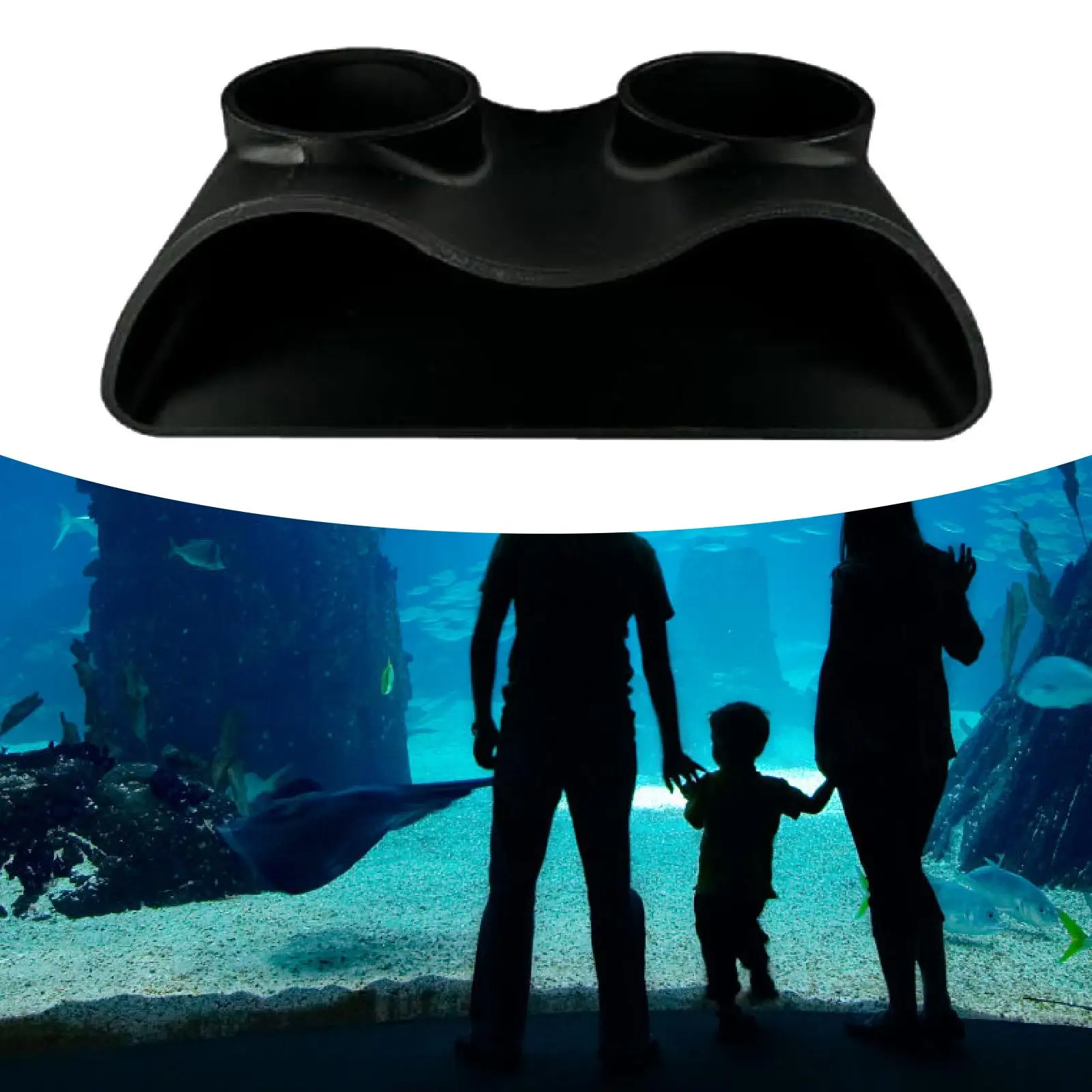 Aquarium Underground Tunnel Cave Creative Decorative Curve Fishes Tank Decor