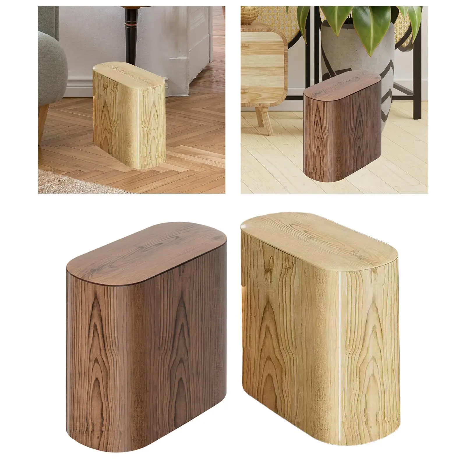 Cubo de Basura Delgado con Tapa para Casa – Ideal Cocina Dormitorio - imagen 5