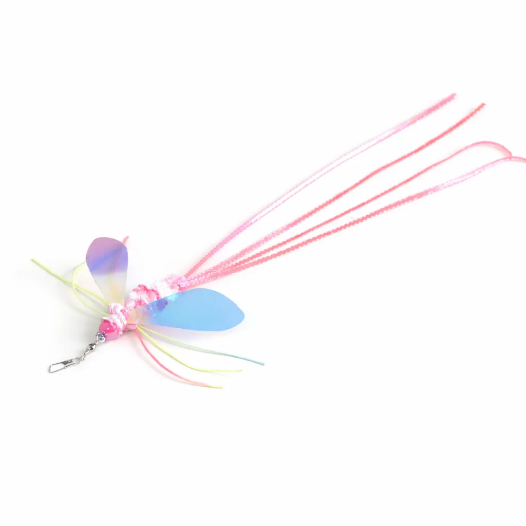 Juguete interactivo para gatos con insectos simulados y recambios - imagen 3
