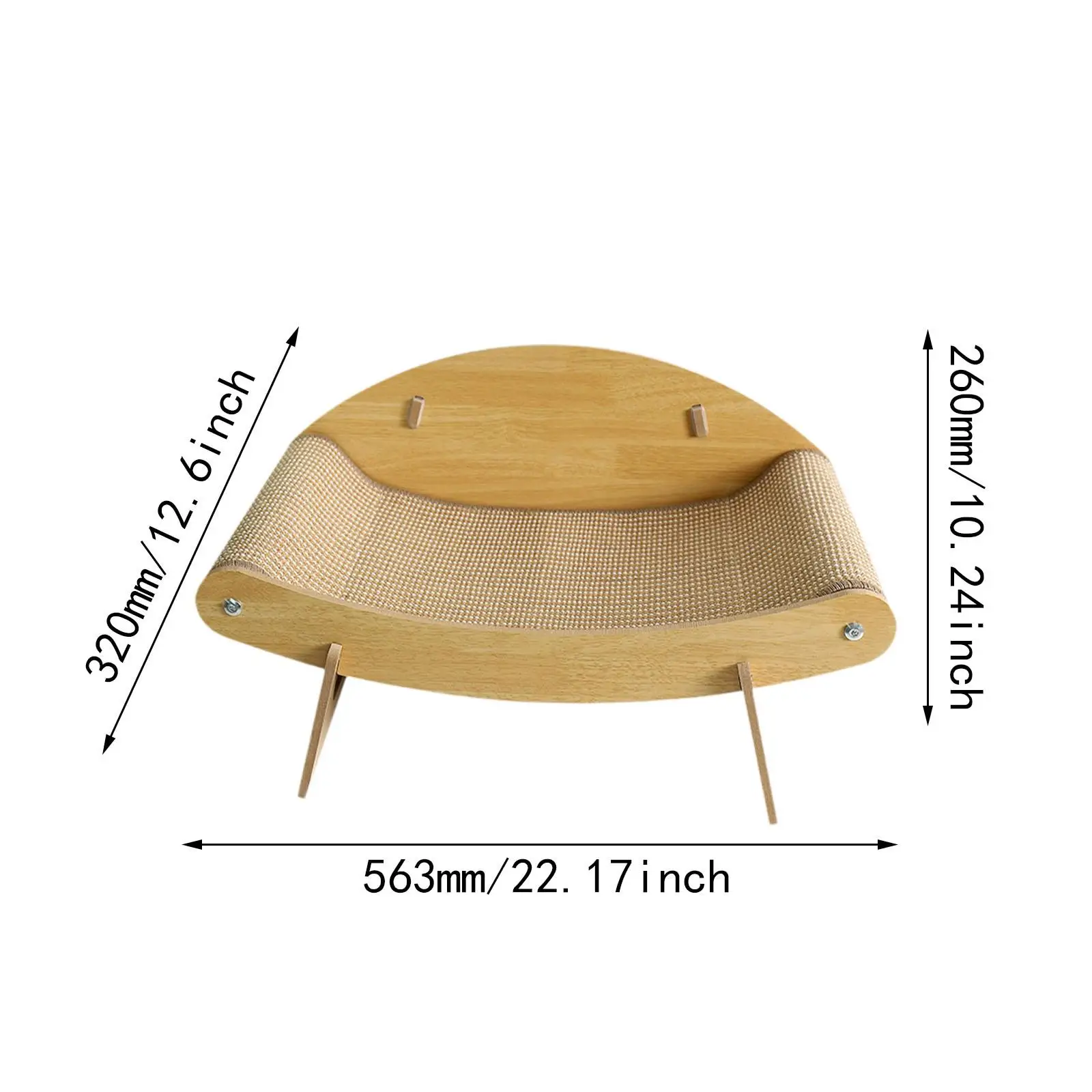 Cama tumbona para gatos, tumbona para gatos, sofá cama para conejos, molinillo de garras, cachorro