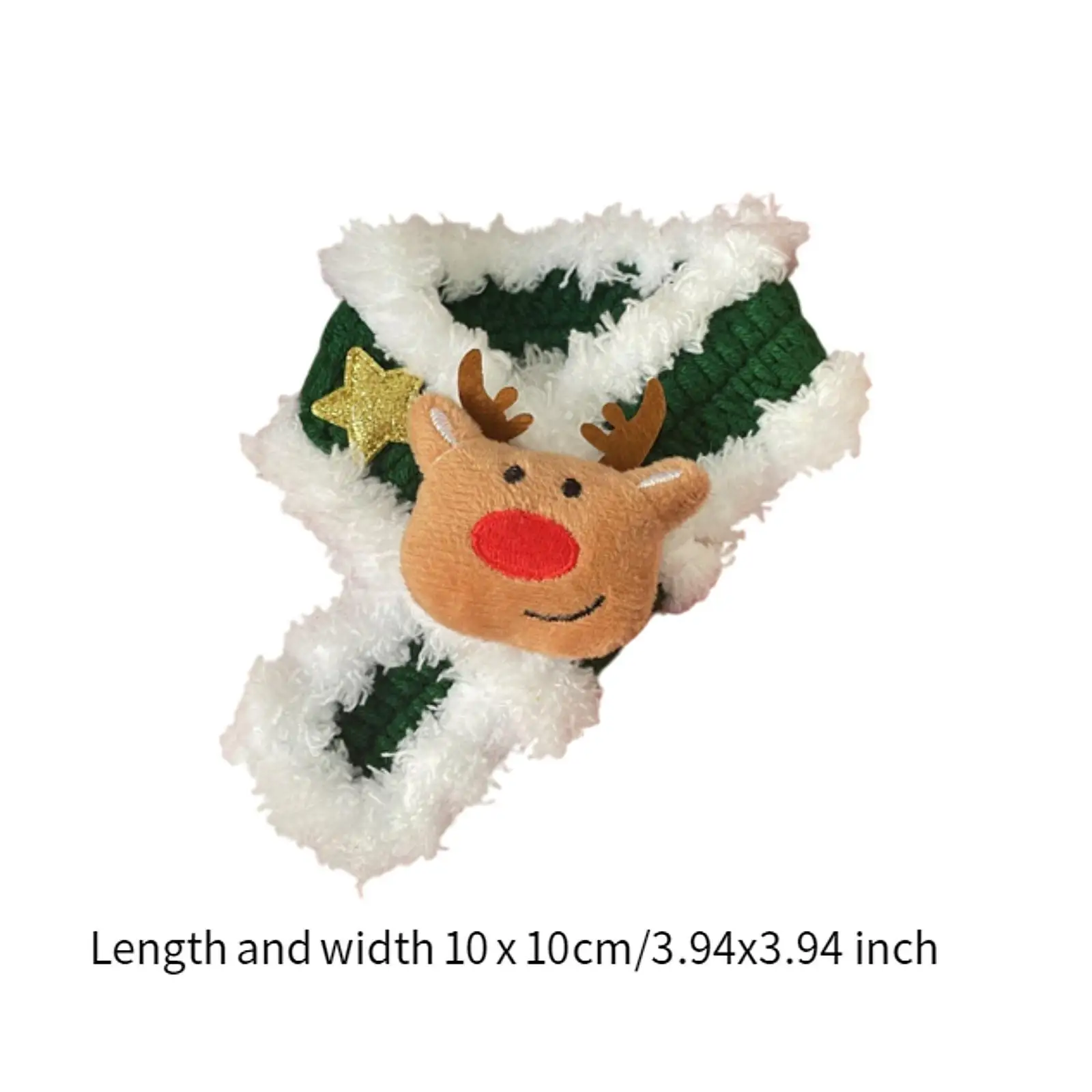 Pet Winter Neck Warmer Neckerchief Cute Dog Winter Scarf for Small Dogs Cats