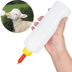Botella alimentadora 400ml para cordero y cabrito – Chupete suave de silicona