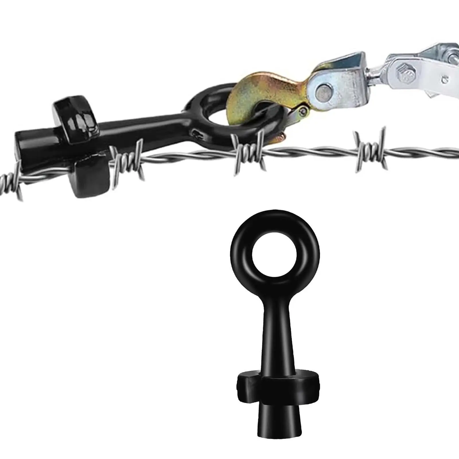 Barbed Wire Puller Fence Wire Gripper for Barbed Wire Fence Agricultural Fencing Lawn Barb Wire High Tensile Smooth Wire - imagen 2