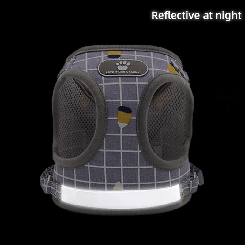 Juego de arnés y correa reflectante para gatos, Accesorios para mascotas, Sphynx - imagen 3