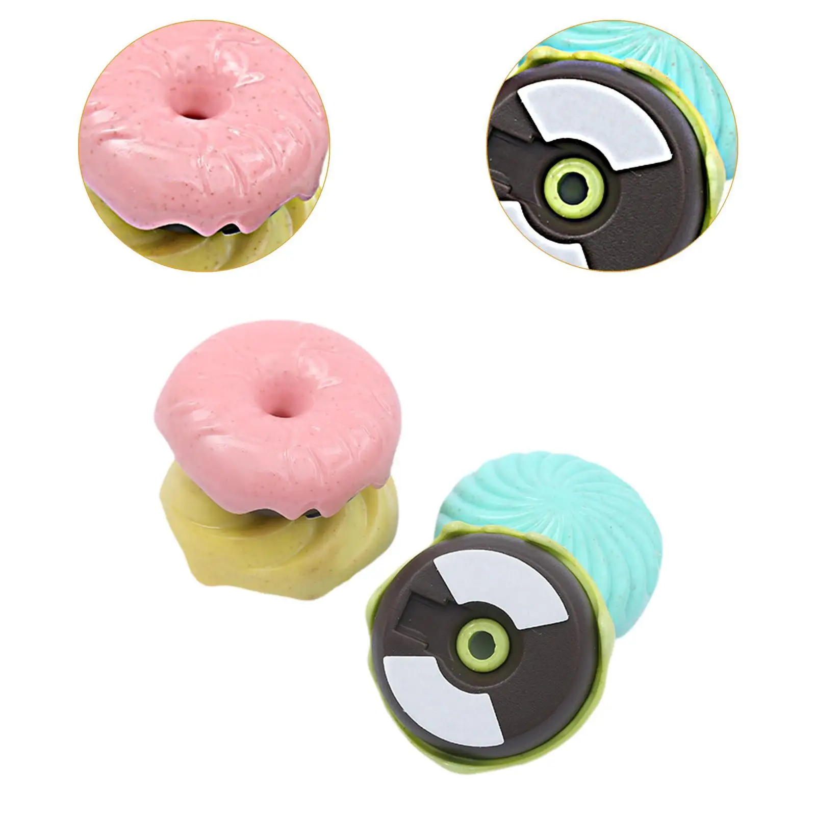 4x Ambientador sólido con Aroma para mascotas, accesorios con forma de Donut, bonito para armario y lavandería - imagen 5
