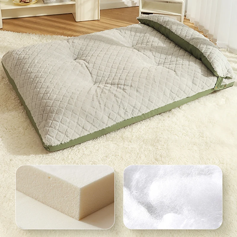 HOOPET-cama esponjosa para mascotas, cojín para perros grandes y medianos, manta, suministros para mascotas, Invierno - imagen 4