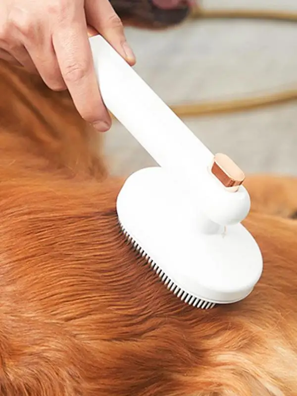 Cepillo giratorio 90 para mascotas, peine de limpieza para perros, cepillo rebanador, lavado, aseo, autolimpieza - imagen 2