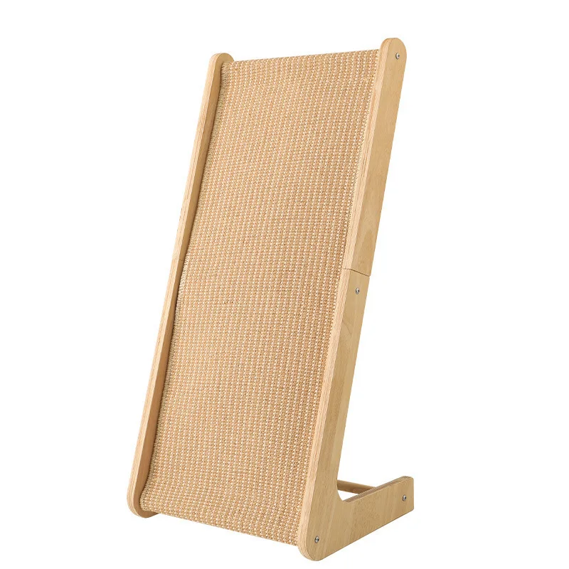 Rascador vertical de sisal para gatos – Poste estable en L resistente