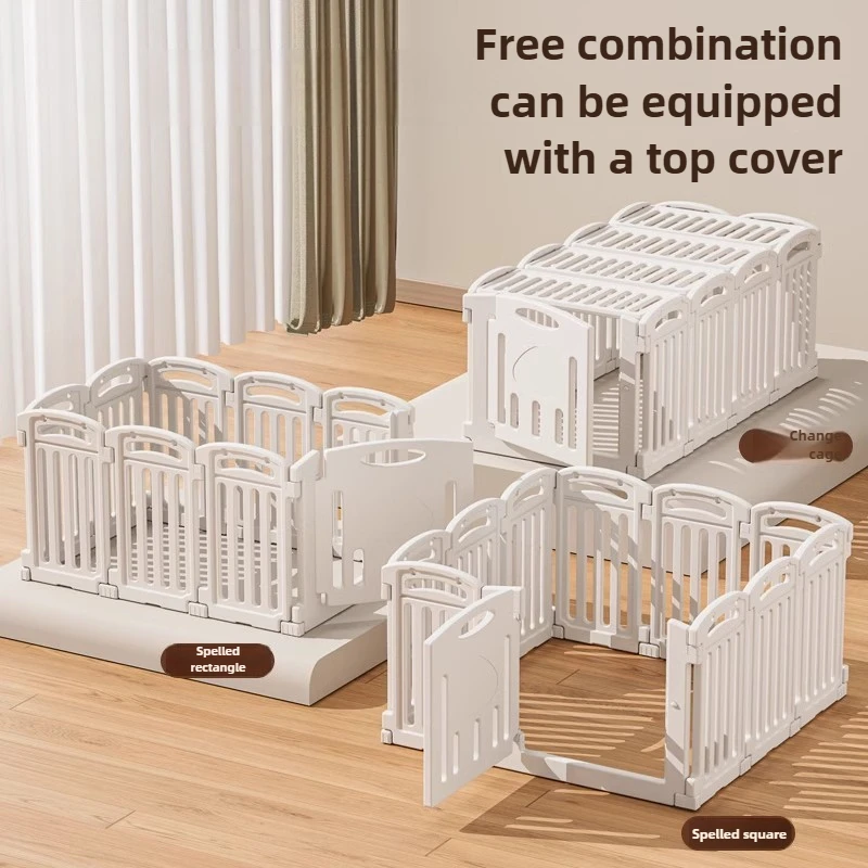 Valla para mascotas de 65CM, jaula para perros de interior, perros pequeños y medianos, valla de oso de peluche Corgi, productos para mascotas