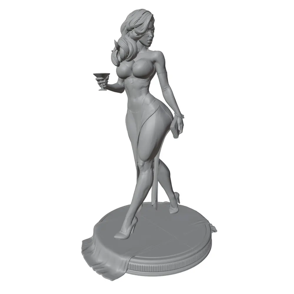 Miniatura gato resina 3D para decorar – Kit sin montar ni pintar - imagen 5