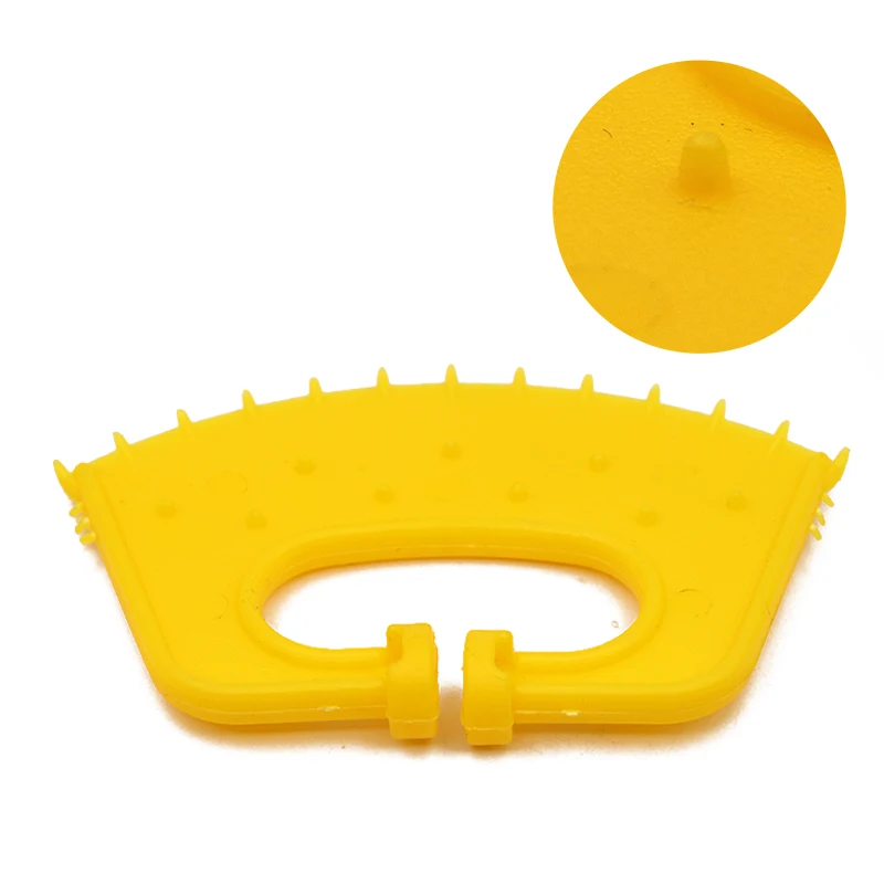 Dispositivo de destete de pantorrillas, anillos de plástico de espina de nariz de ganado, Kit de parada de ordeño antisucción para pantorrillas, vacas, suministros para animales de granja, 1 Uds. - imagen 5