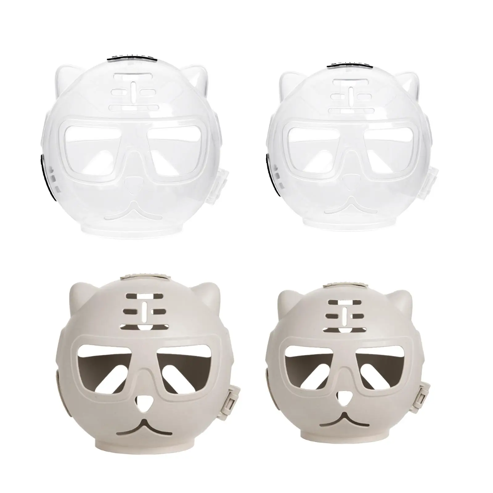 Cat Muzzle Cat Hood Breathable Comfortable Accessories Grooming Helmet Cat Mouth Cover for Beauty, Travel Shaving Bathing