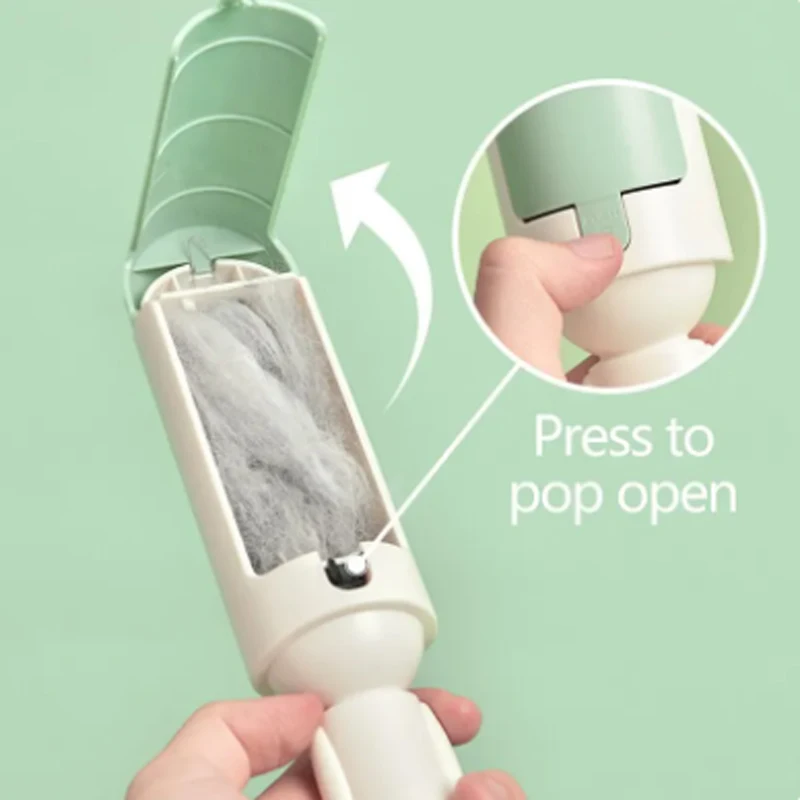 Removedor de pelo para mascotas, cepillo reutilizable para quitar el pelo de perros y gatos, limpiador portátil para quitar el pelo de mascotas, removedor de pelo para mascotas, Rolle reutilizable - imagen 5