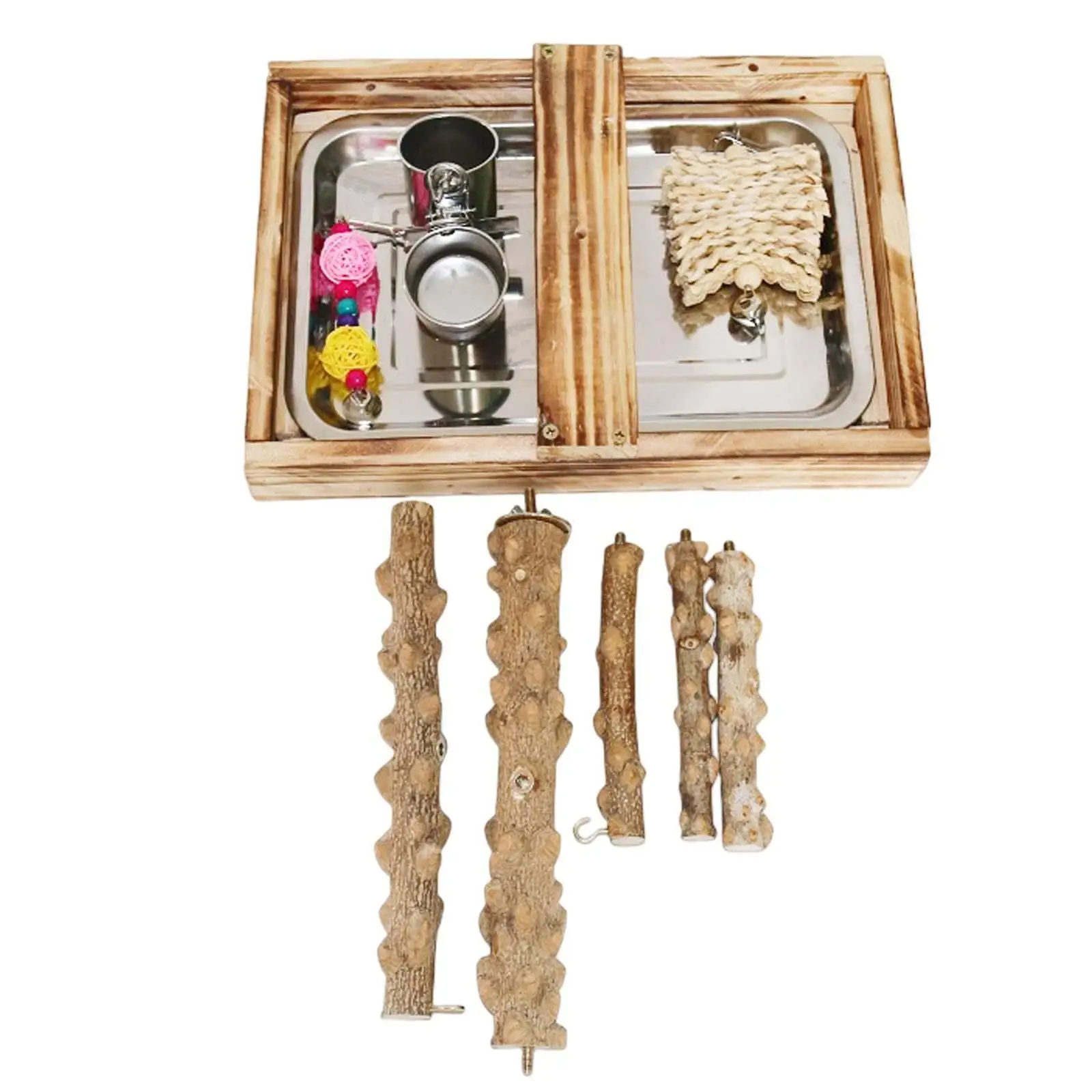 Bird Play Gym for Cockatiels - Engage Your Feathered Friend!