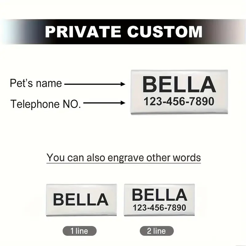 Collar bohemio ajustable para gato con etiqueta y campana - imagen 5