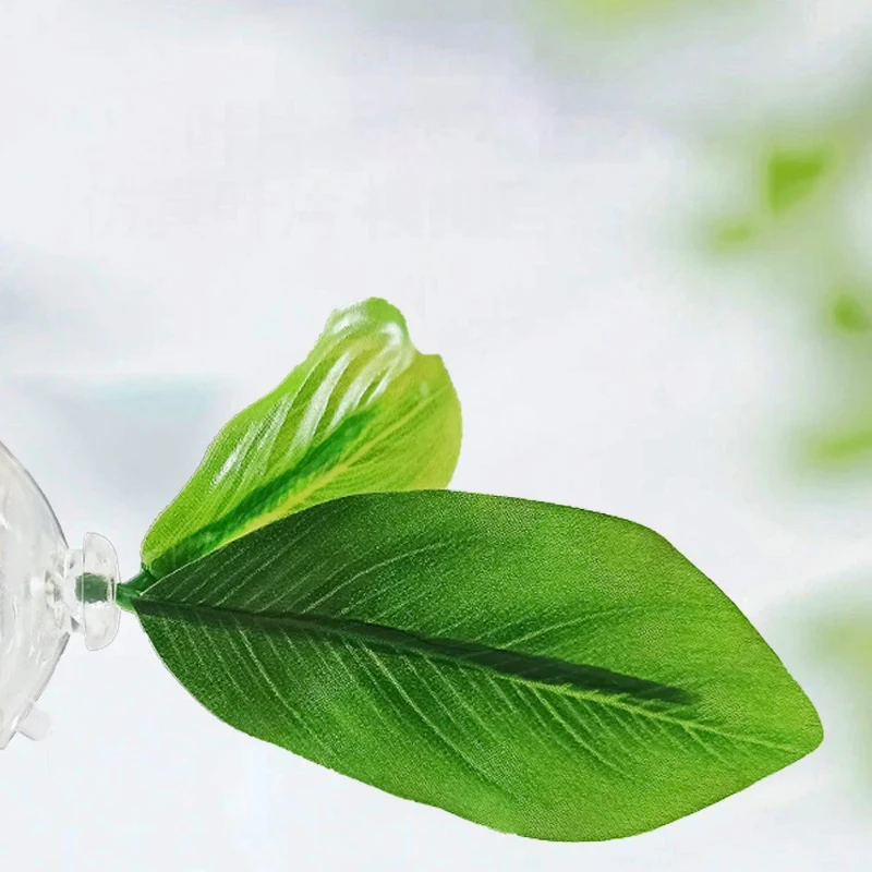 Hamaca para Bettas con planta y ventosa – Decoración segura para acuario - imagen 5