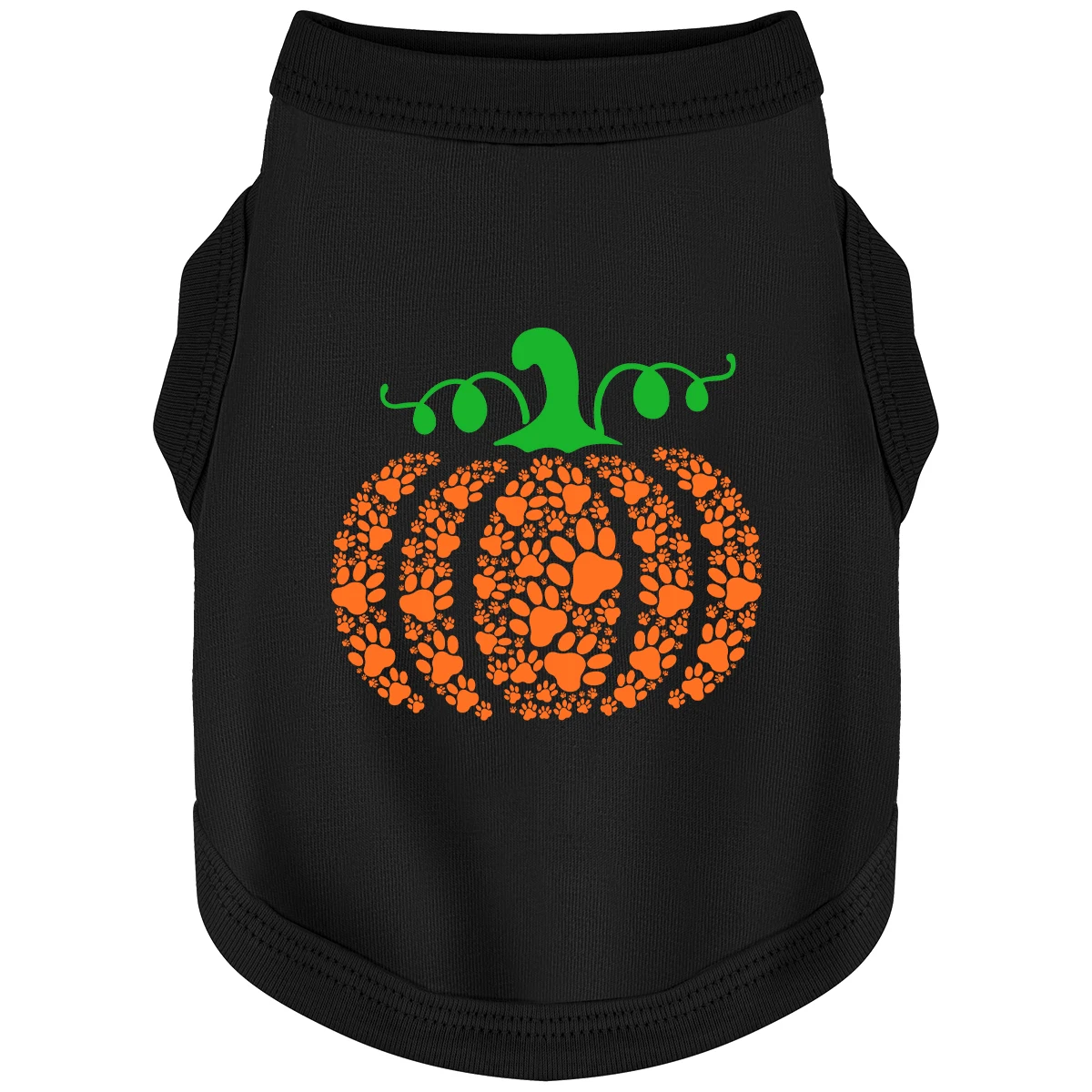 Ropa de Halloween para perros, camisa elegante con estampado de pata de perro, chaleco para perros pequeños y grandes, camiseta sin mangas para cachorros, regalo de otoño