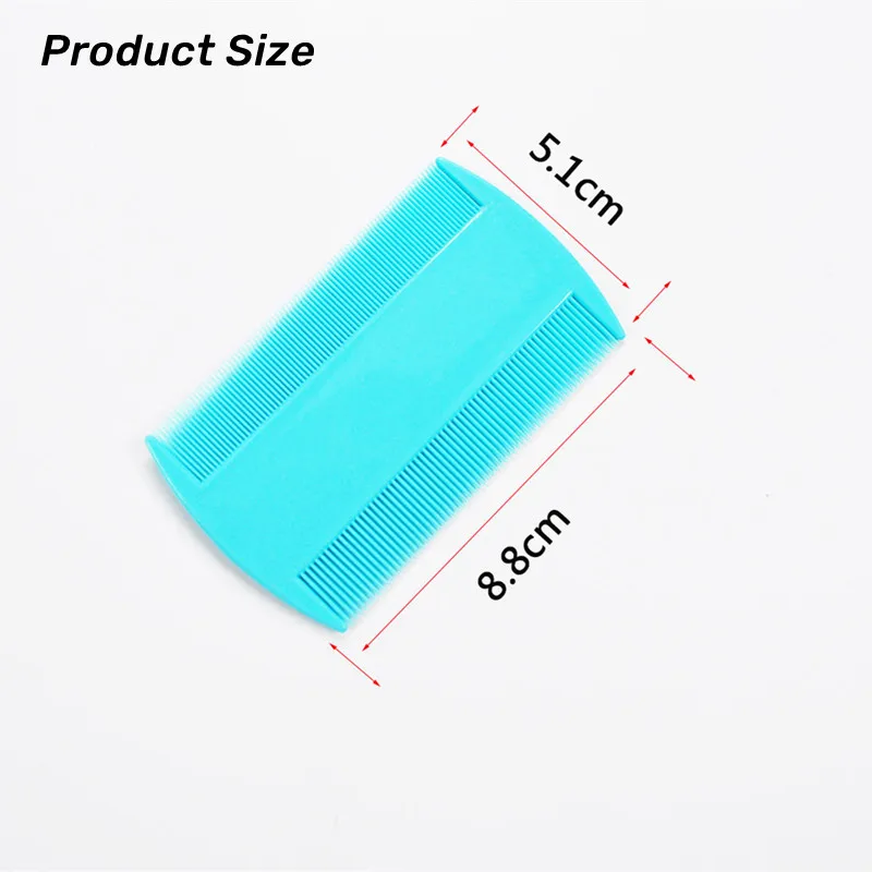 Varios peines de doble cara para mascotas alineados