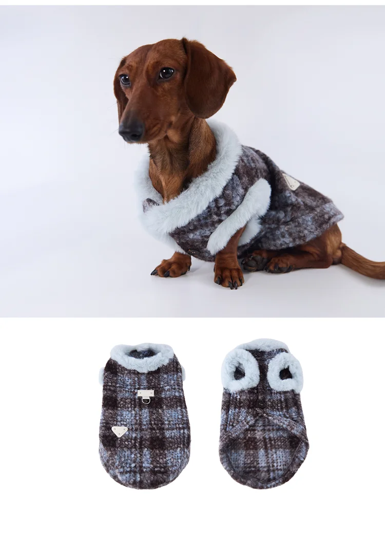 Guía de tallas para chaleco de perro salchicha