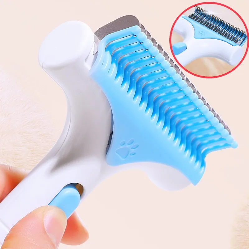 Cepillo automático para perros y gatos – Elimina pelo, deshace nudos