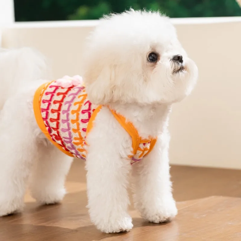 Chaleco de malla veraniego para perros pequeños – Camiseta fresquita