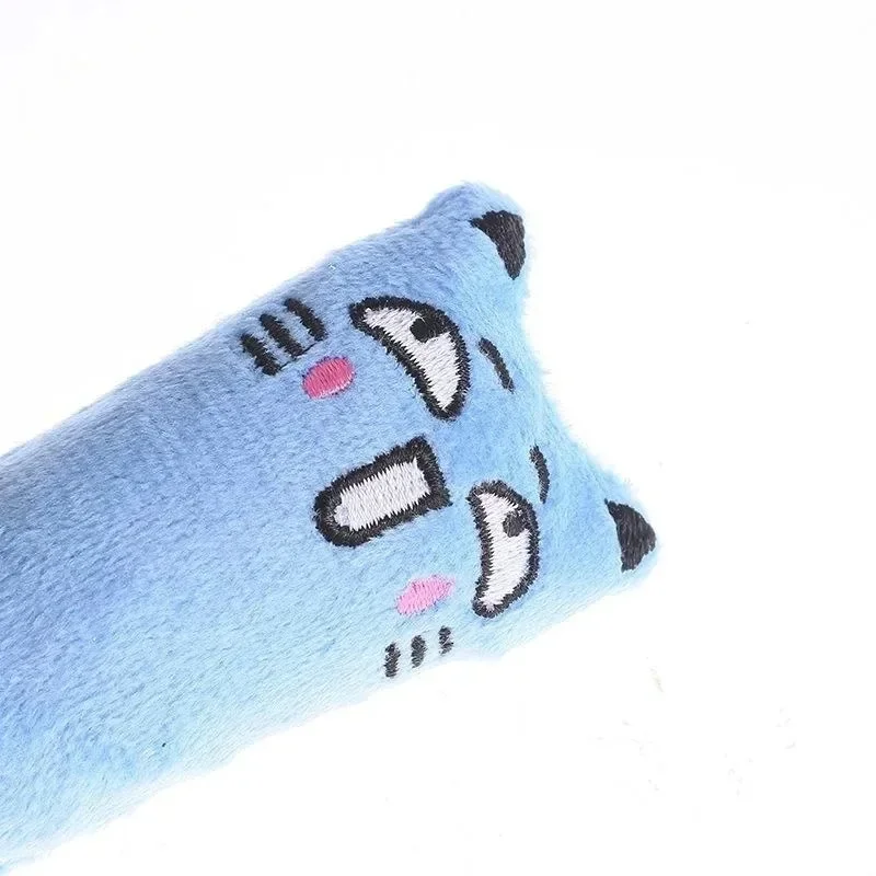 Juguete para mascotas, crujido con sonido, hierba gatera, suministros para gatos, lindos juguetes para gatos, molienda de dientes de gatito, almohada de felpa para el pulgar, productos para mascotas, Gatos - imagen 4