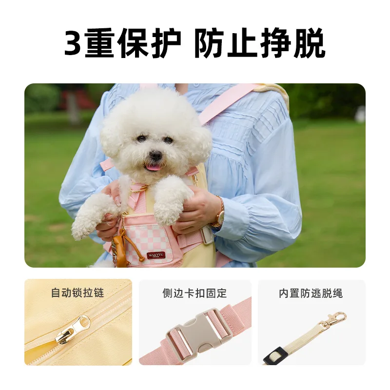 Mochila transportín para gatos y perros – Paseo cómodo, seguro - imagen 2