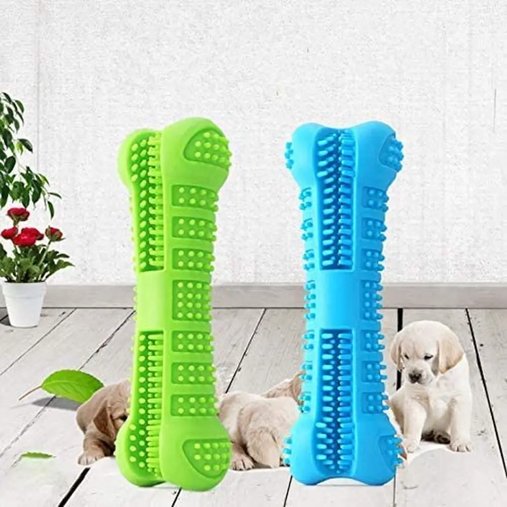 Juguetes para masticar con forma de hueso para perros, molares para mascotas, limpieza de dientes, palo de cepillado, cepillo de dientes, perrito, cachorro, cuidado dental, suministros para mascotas - imagen 5