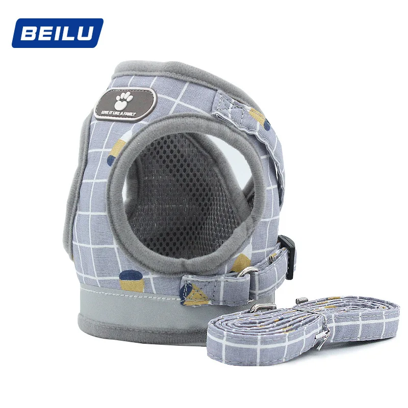 Suministros para perros Correa reflectante de seguridad para perro, transpirable y cómoda, sin pelo, no se cae fácilmente - imagen 2