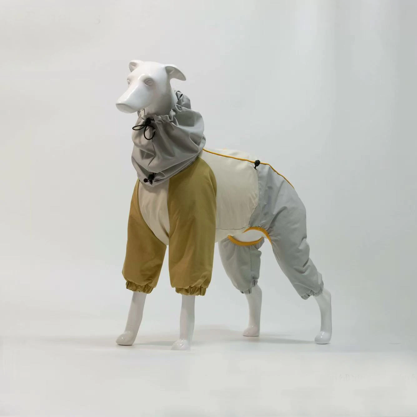 Chaqueta impermeable para perros pequeños y medianos con cuello alto - imagen 3
