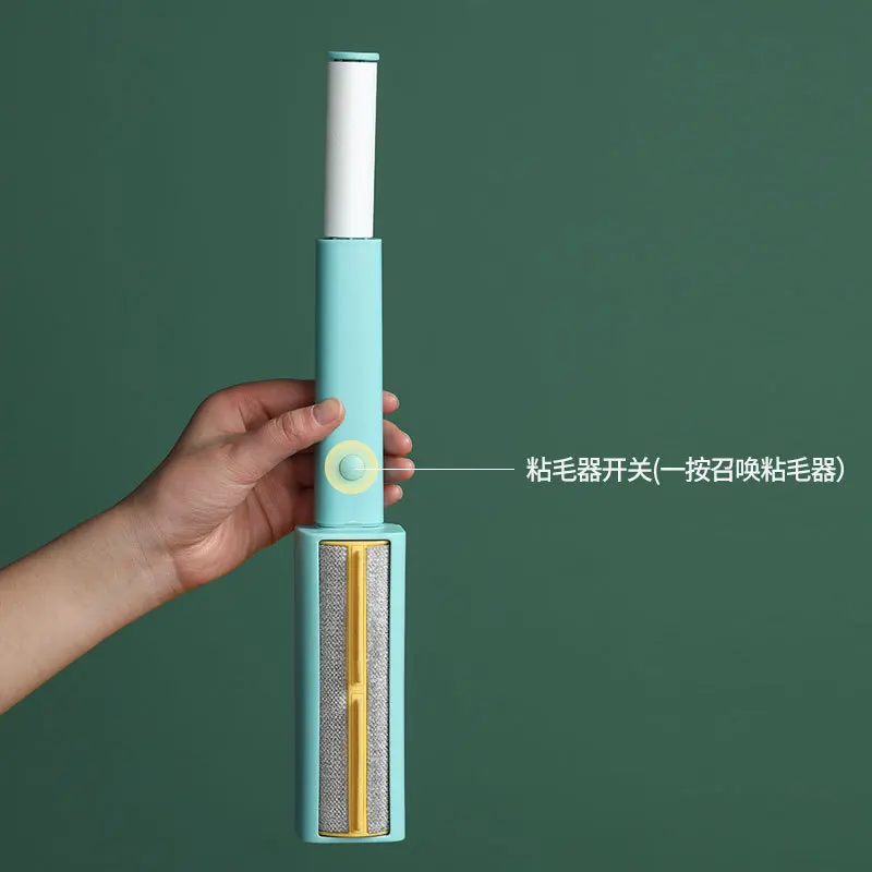 Cepillo de depilación dos en uno con succión de pelos pegajosos para mascotas, ropa, sofá, pelos flotantes, cepillo para depilación, suministros de limpieza - imagen 3