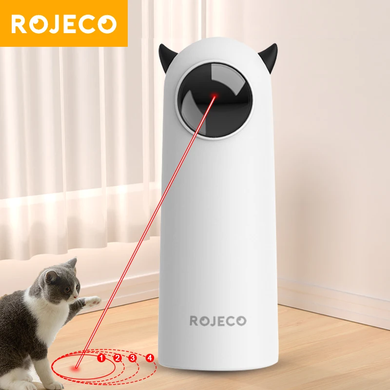 Juguete automático con láser LED para gatos y perros - imagen 3
