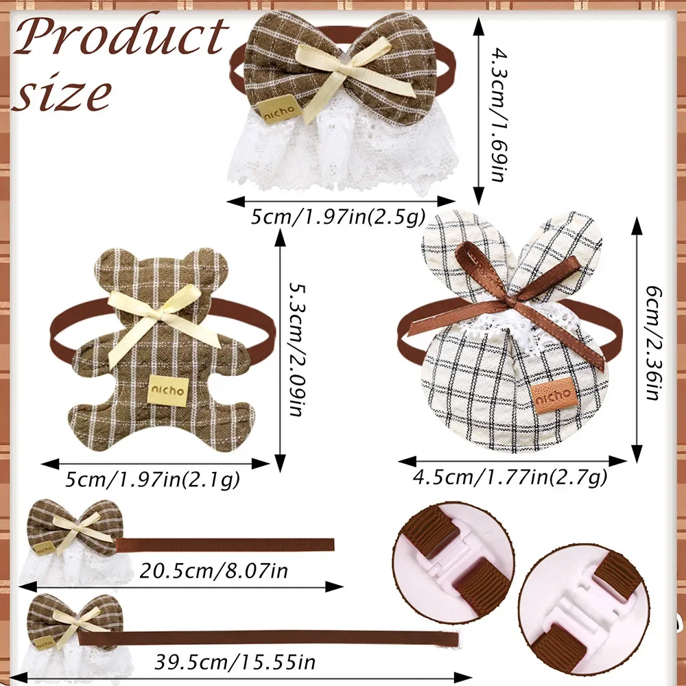 50 Uds. Exquisitos pajaritas para perros, pajarita para perros pequeños y gatos, corbatas para perros, mascotas, decoración para el cuidado, productos para perros - imagen 5