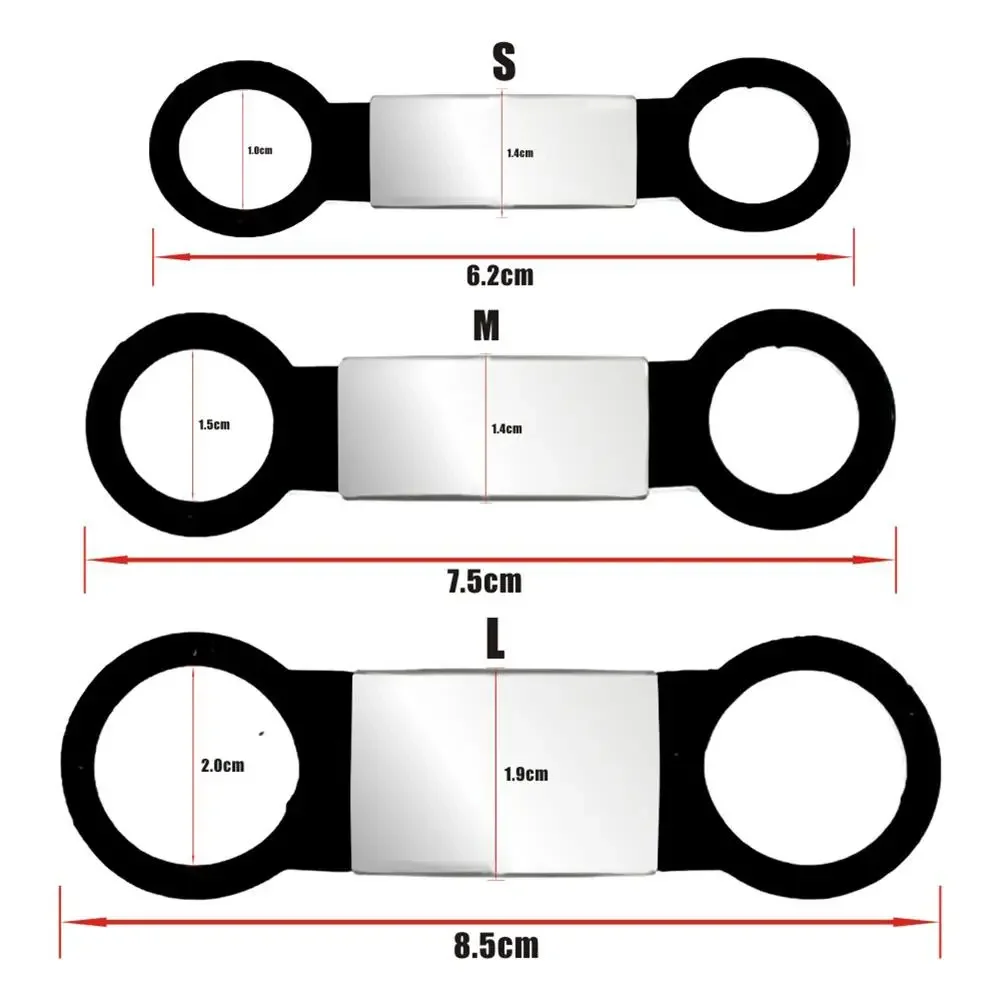 Etiqueta de identificación de perro personalizada, placa con nombre de acero inoxidable, accesorios para Collar, colgante, etiquetas de silicona personalizadas para mascotas, collares para perros y gatos - imagen 2