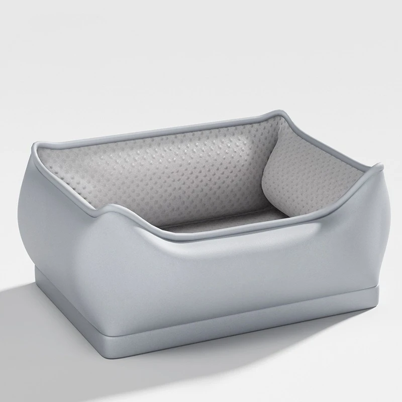 Cama de invierno para gatos, camas eléctricas con calefacción USB para gatos, regulación de temperatura cálida, sofá para gatos, impermeable, extraíble, lavable, cama de seguridad para perros - imagen 2